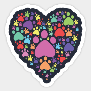 Love Dogs Sticker